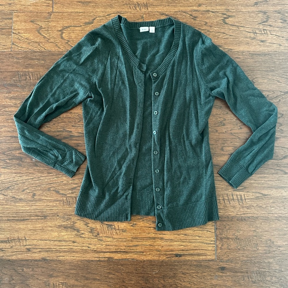 GAP Dark Green Women's Cardigan
